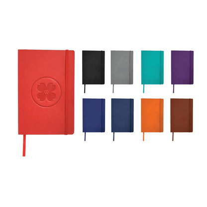 Front View of Red FSC® Mix Pedova™ Soft Bound Journal
