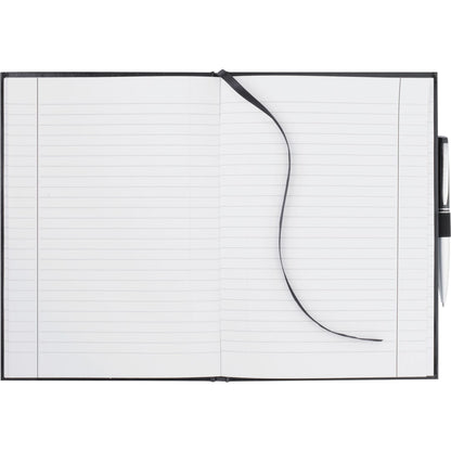 Black FSC® Mix 7" x 10" Executive Large Bound Journal