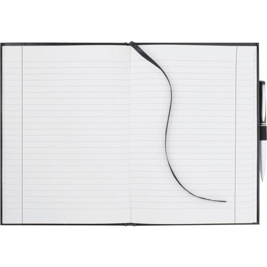 Black FSC® Mix 7" x 10" Executive Large Bound Journal