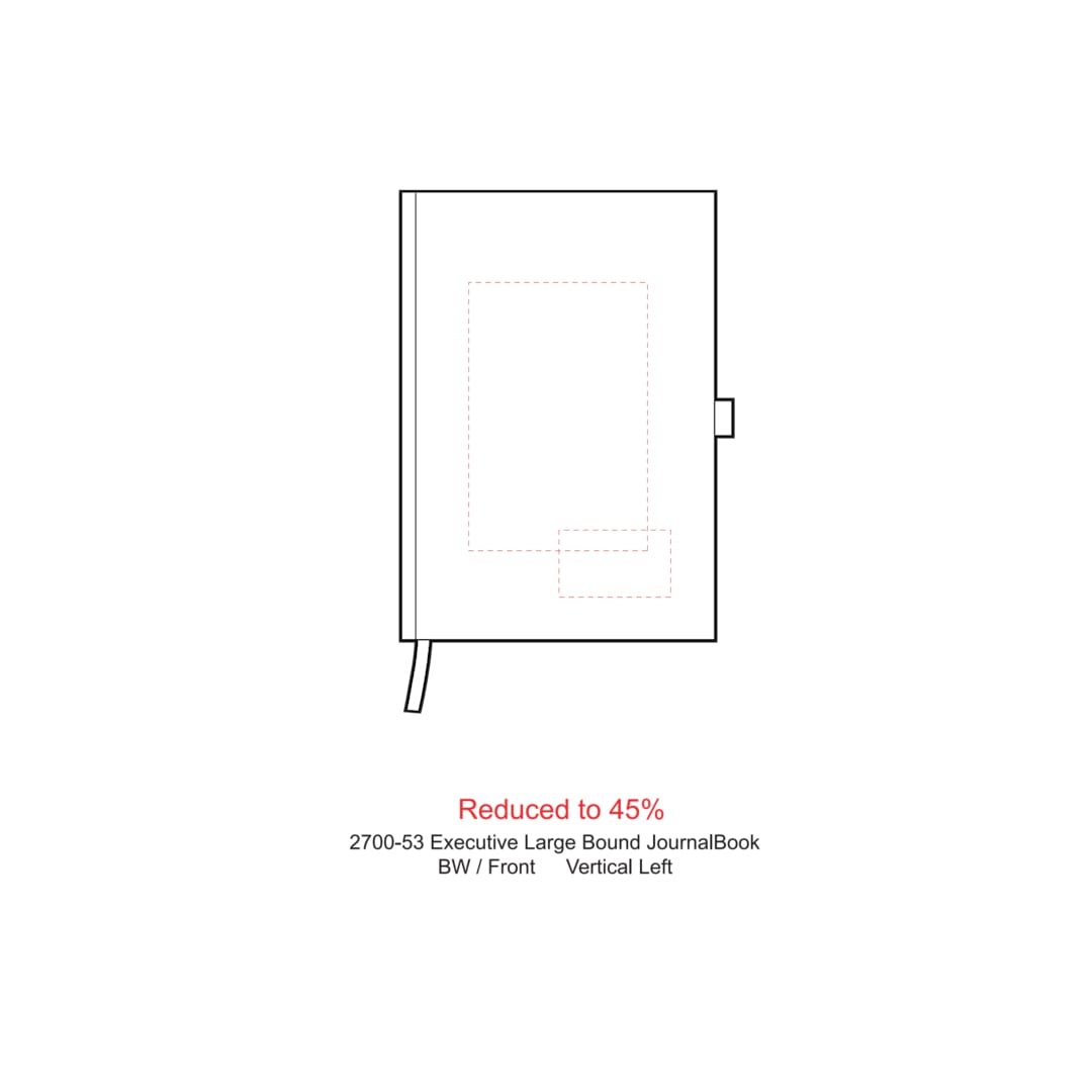 FSC® Mix 7" x 10" Executive Large Bound Journal