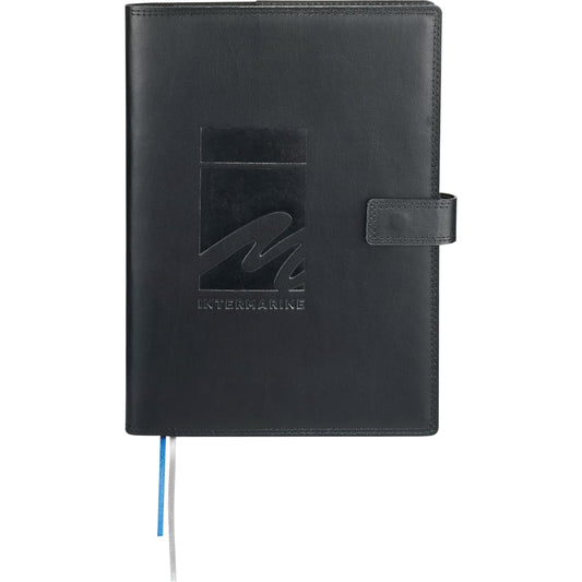 FSC® Mix 7" x 10" Uptown Refillable Leather Journa