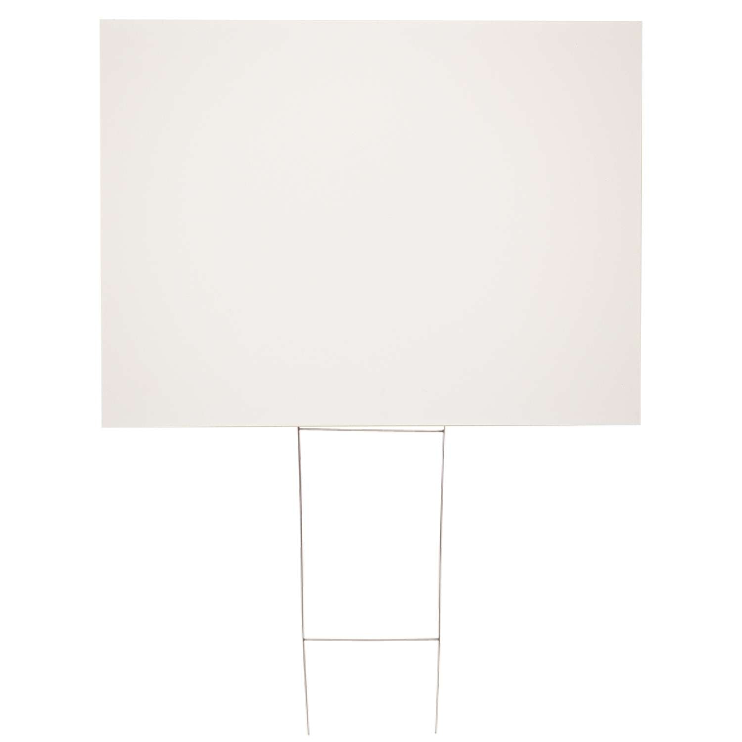 36" x 24" Corrugated Plastic Sign Kit (Blank)