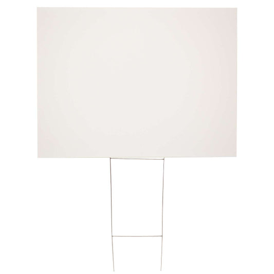 36" x 24" Corrugated Plastic Sign Kit (Blank)