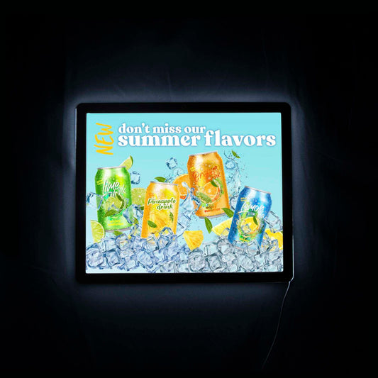 18"W x 15"H Luxe Glo Sign