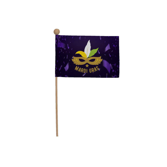 4" x 6" Stick Flag Kits with Ball Tip (Set of Six)