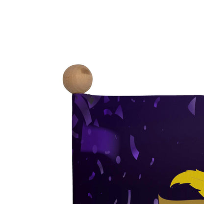 12" x 18" Stick Flag Kit with Ball Tip (Set of Six)