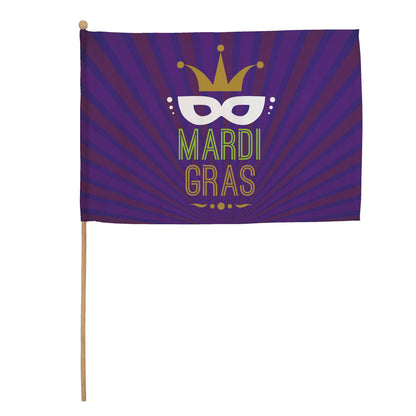 12" x 18" Stick Flag Kit with Ball Tip (Set of Six)