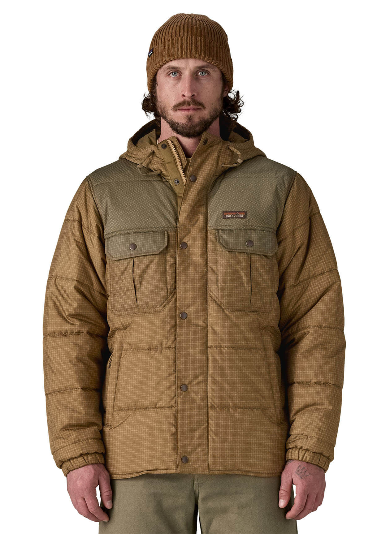 Patagonia Men's Steel Forge Puff Jacket - Coriander Brown - SM