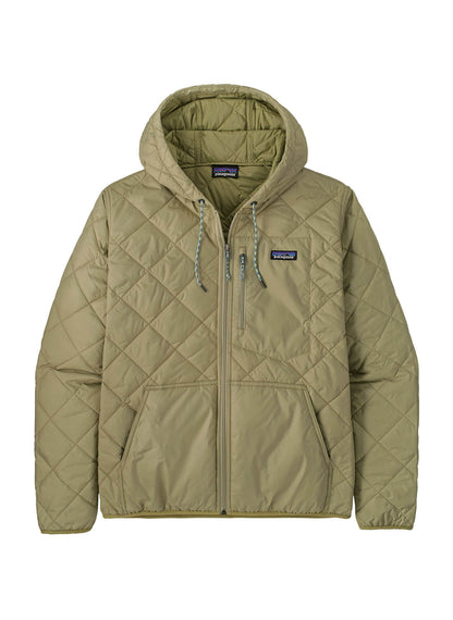 Patagonia Men's Diamond Quilted Bomber Hoody - Black - SM