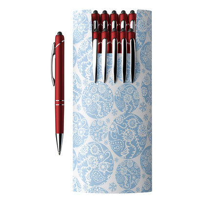 10-piece glacio pen set and custom sleeve