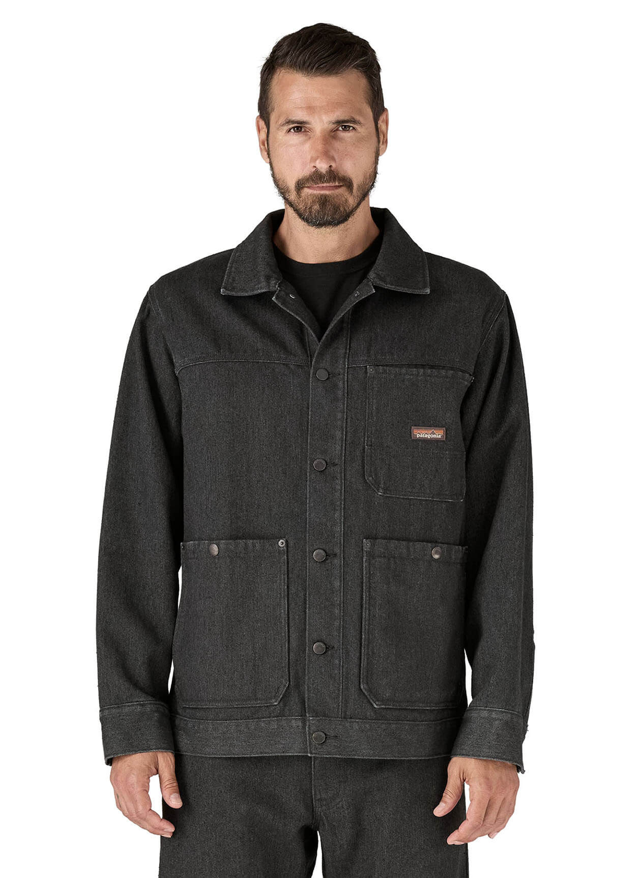 Patagonia Men's Iron Forge Chore Coat - Ink Black - SM