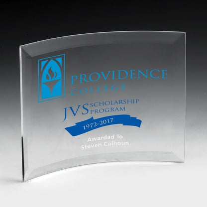 Curved Standing Award - 6" x 8"