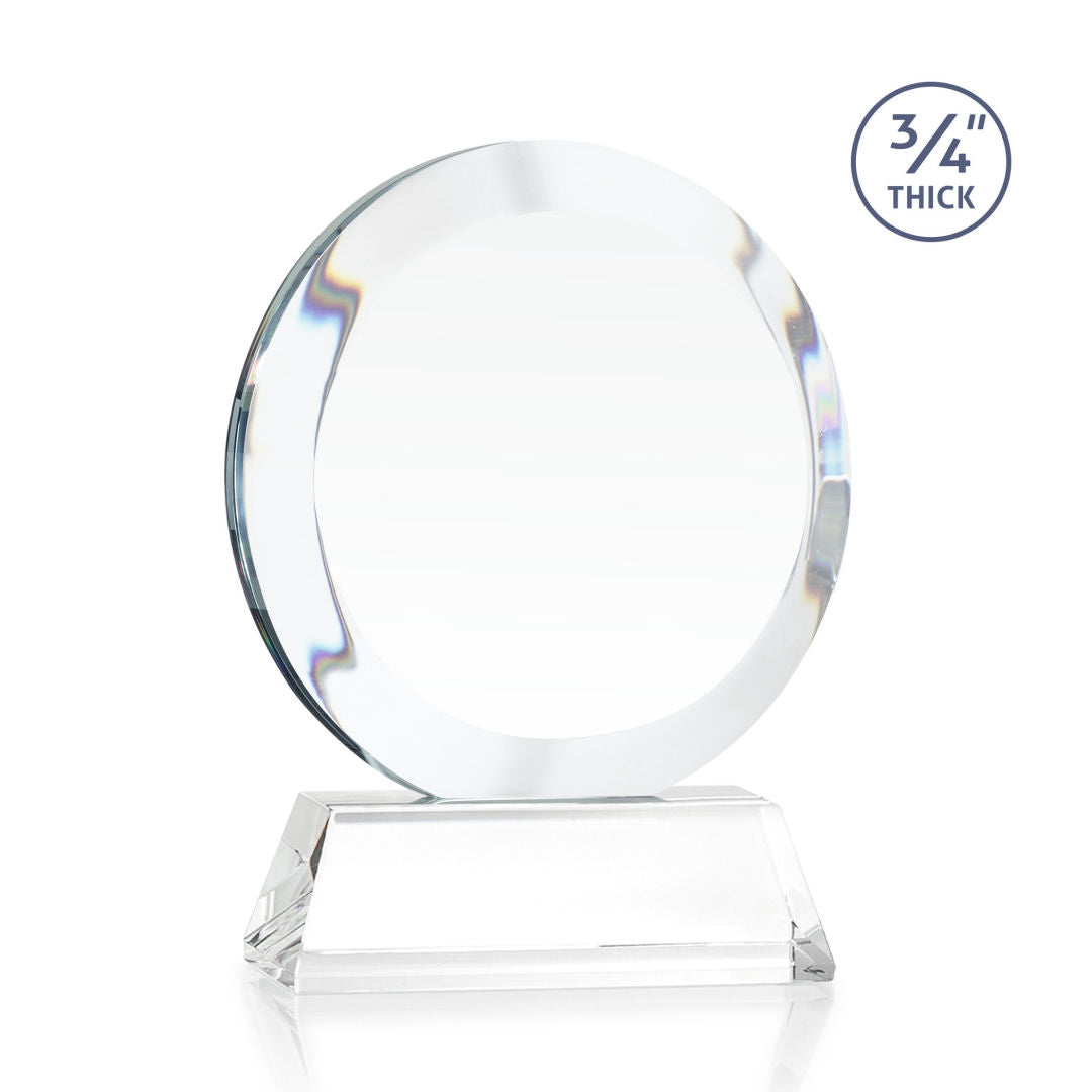 Gibralter VividPrint™ Award on Newhaven Base - Clear