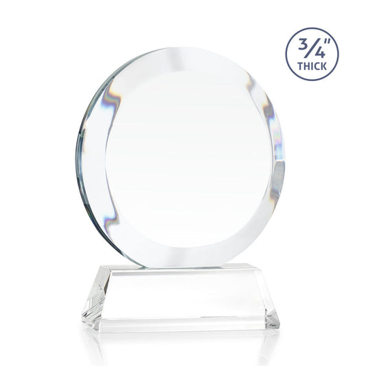 Gibralter VividPrint™ Award on Newhaven Base - Clear