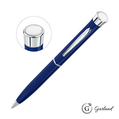 Garland® Color Custom Twist Ballpoint Pen - Chrome Accent