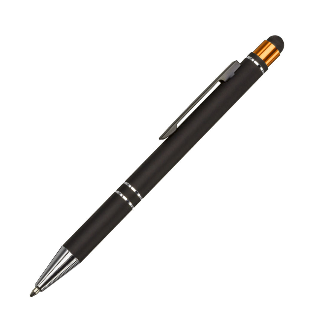 Scroll Metal Ballpoint Pen/Stylus