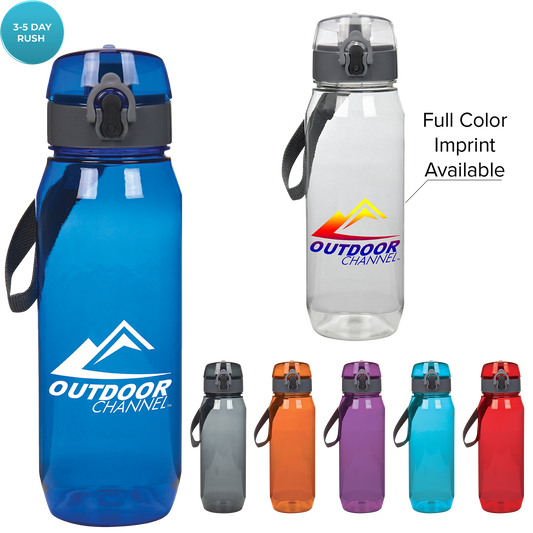 Blue 28 Oz Trekker Tritan Water Bottle
