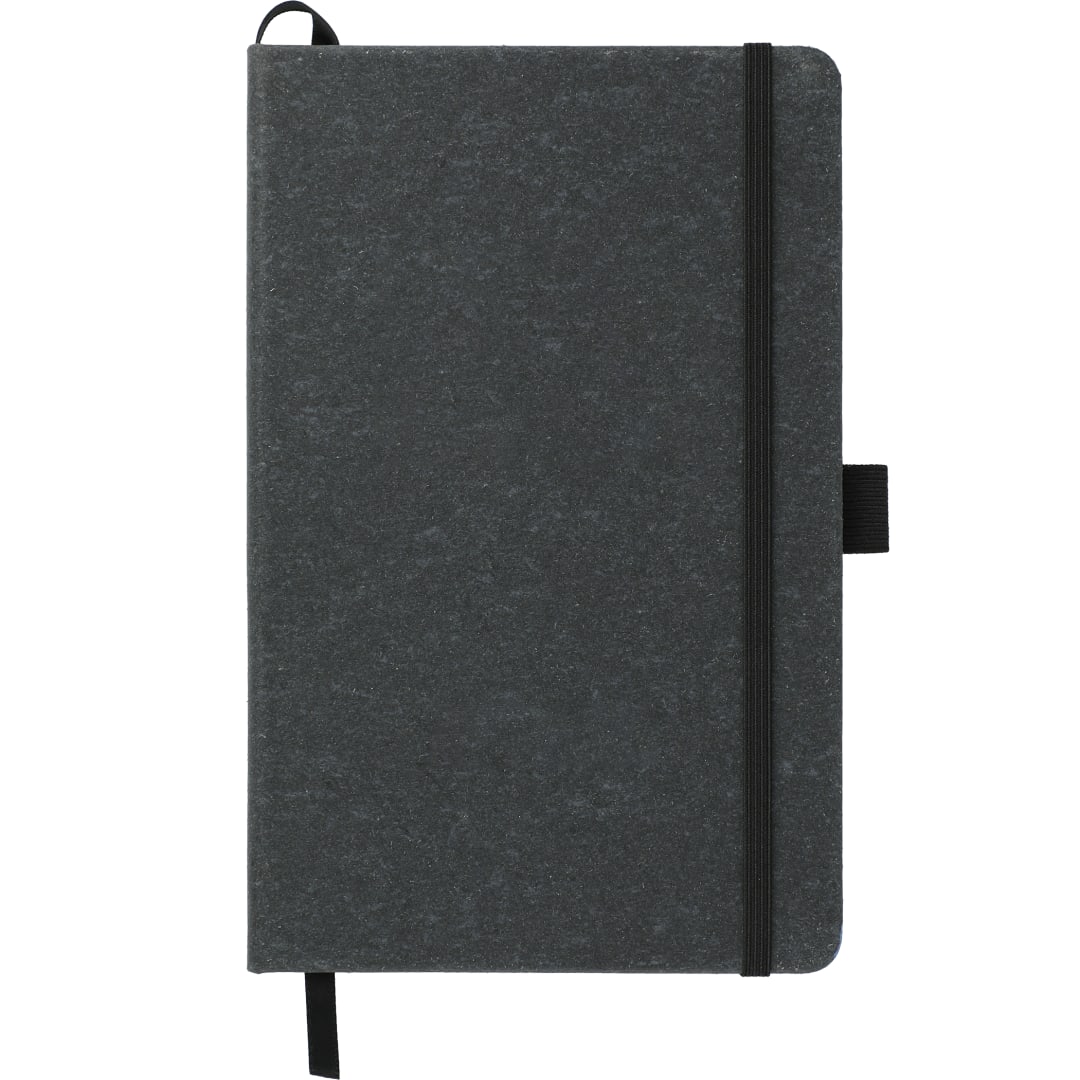 FSC® Mix 5.5" x 8.5" Recycled Leather Bound Journa