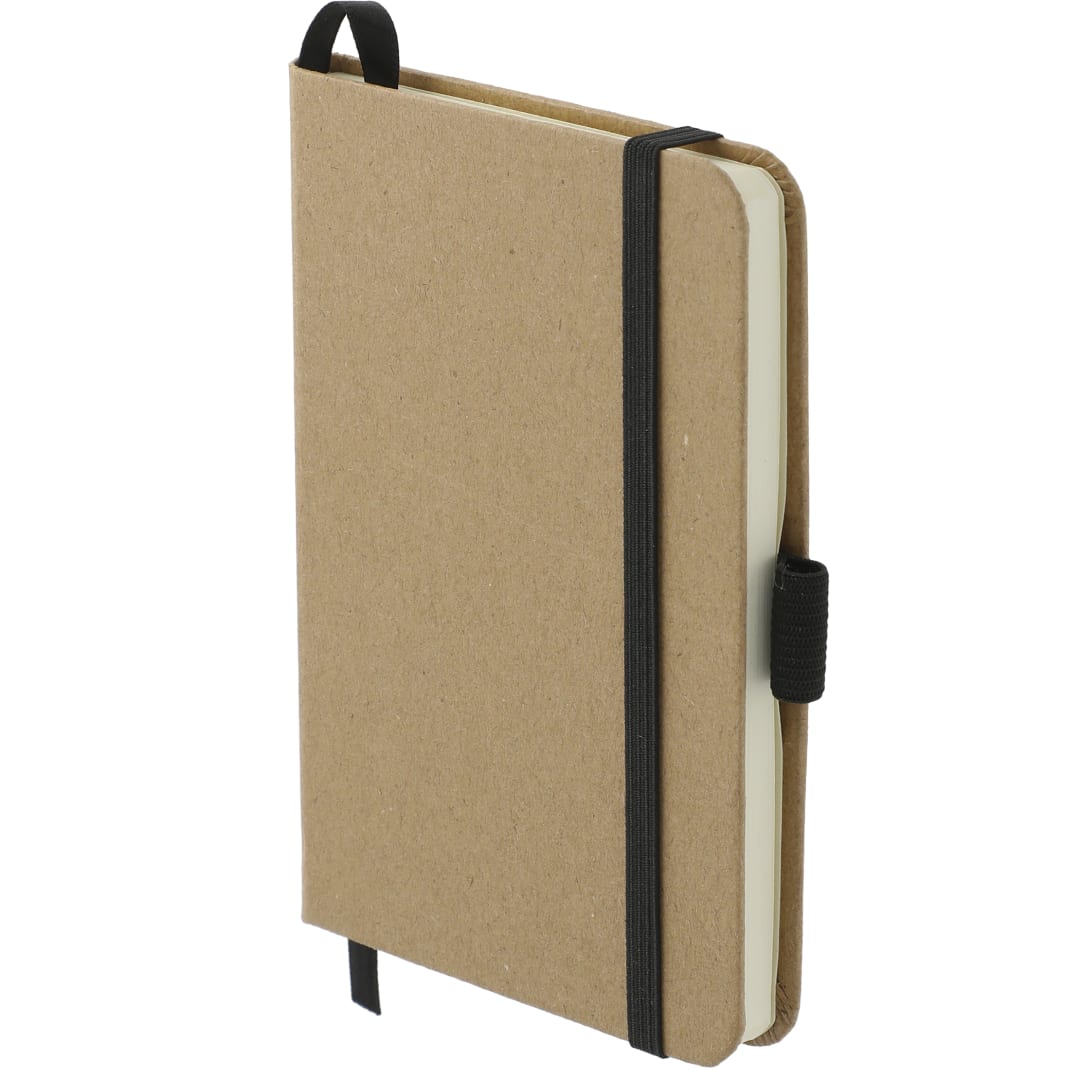 Front View of Natural FSC® Mix 3.5" x 5.5" Pocket Bound Journal