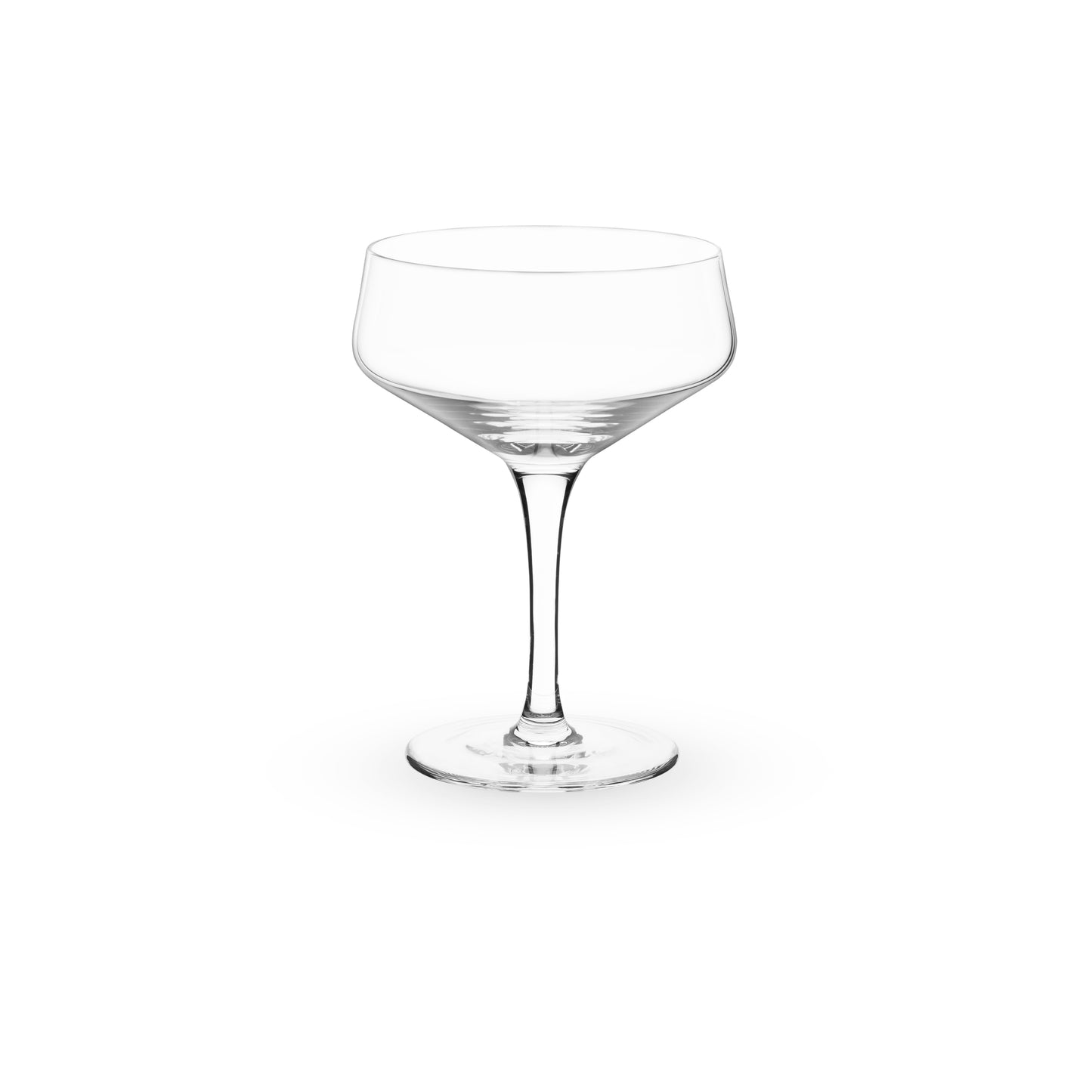 Viski® Raye Angled Crystal Coupe Glass