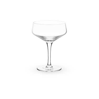 Viski® Raye Angled Crystal Coupe Glass