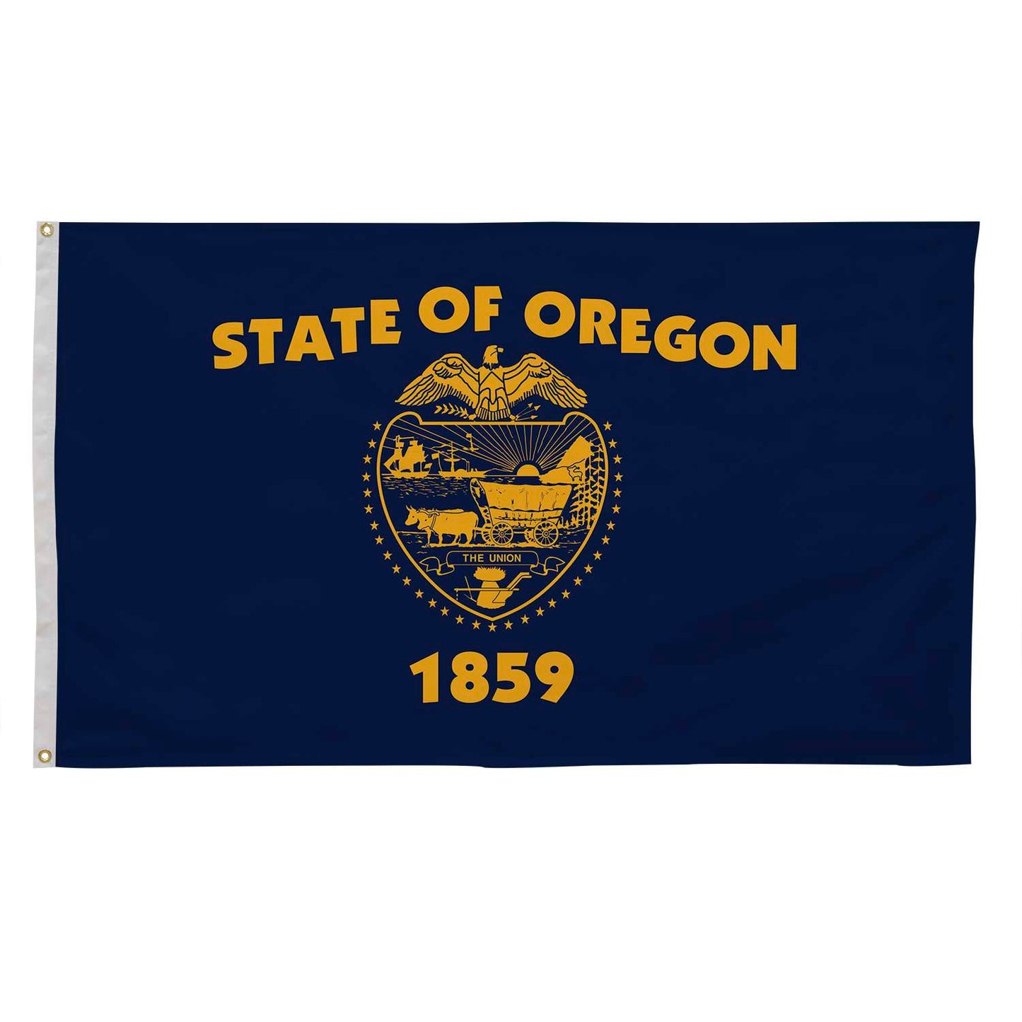 3' x 5' Oregon State Flag Double-Sided