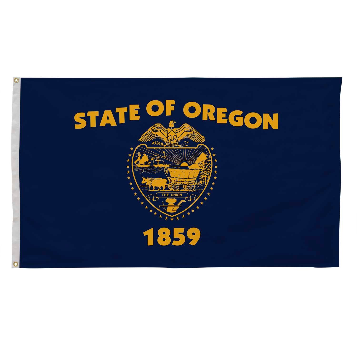 3' x 5' Oregon State Flag Double-Sided