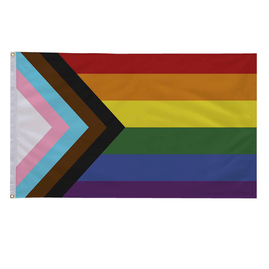3' x 5' Progress Pride Flag