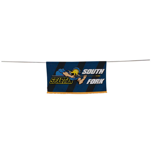 3' x 6' Parade Banner Straight Bottom Kit with Gold Fringe