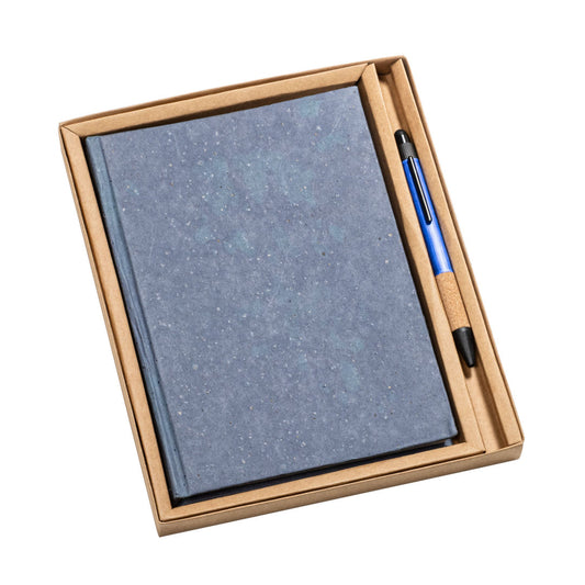 Tree Free Notebook/Manuel Recycled Pen Gift Set