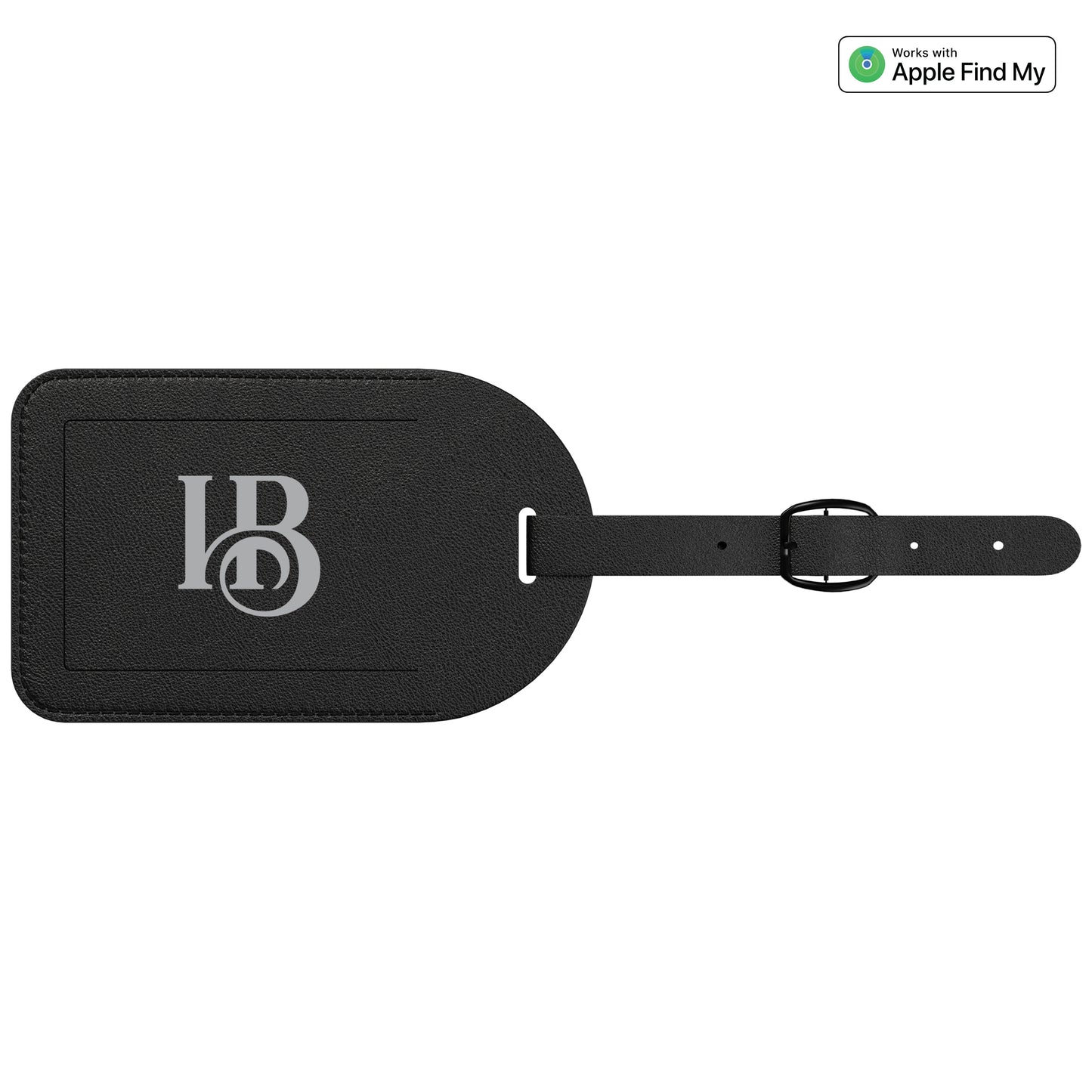 Echo luggage tag with apple find my