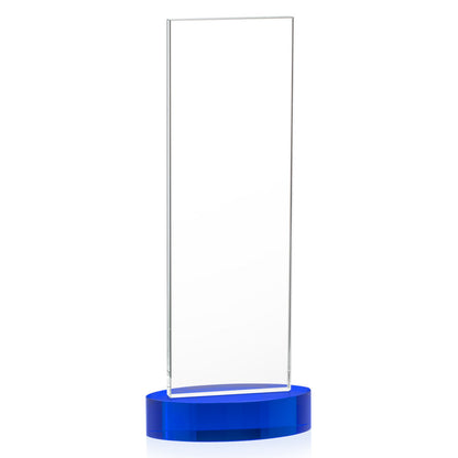 Heathrow VividPrint™ Award on Alberton Base - Blue