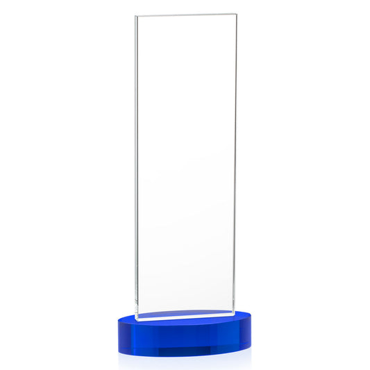 Heathrow VividPrint™ Award on Alberton Base - Blue