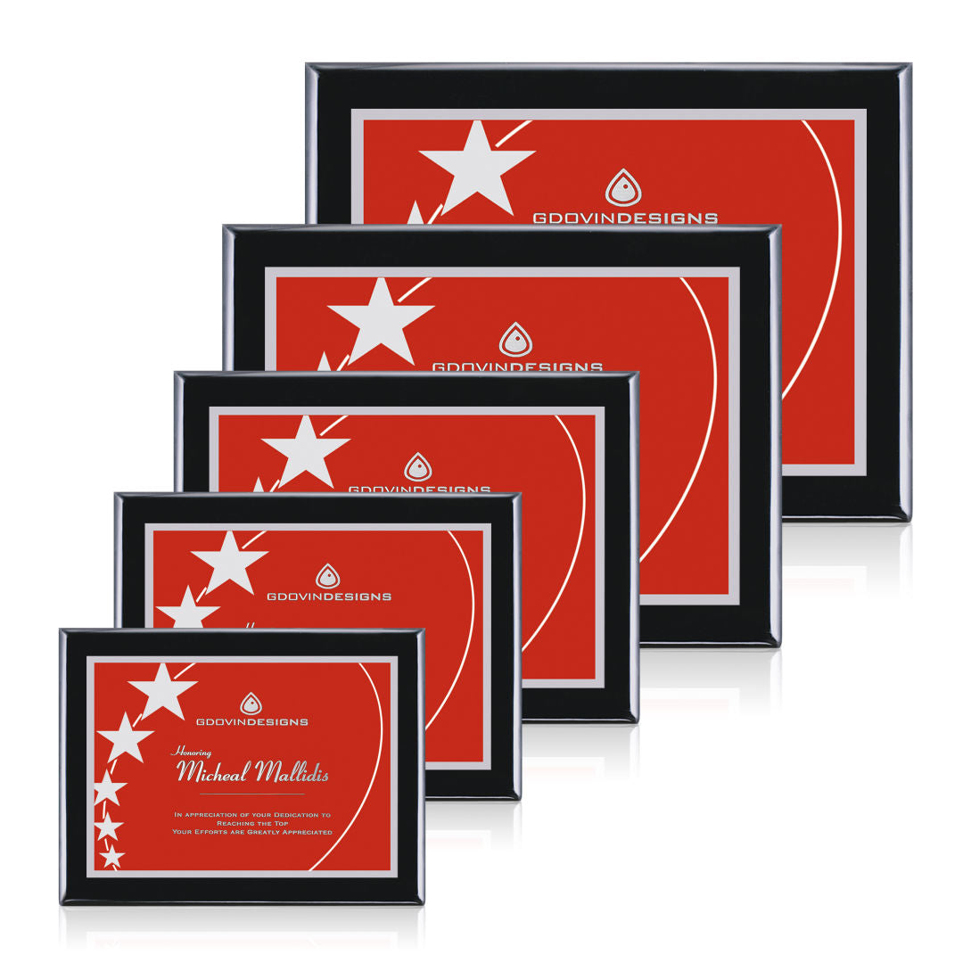 Oakleigh/Gemini - Black/Red
