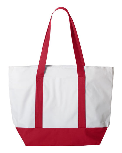 Bay View Giant Zippered Tote - 7006