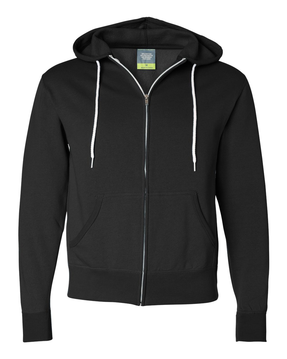 Unisex Lightweight Full-Zip Hooded Sweatshirt - AFX90UNZ