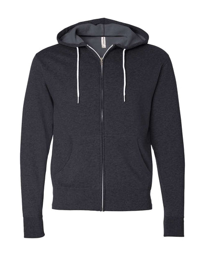 Unisex Lightweight Full-Zip Hooded Sweatshirt - AFX90UNZ