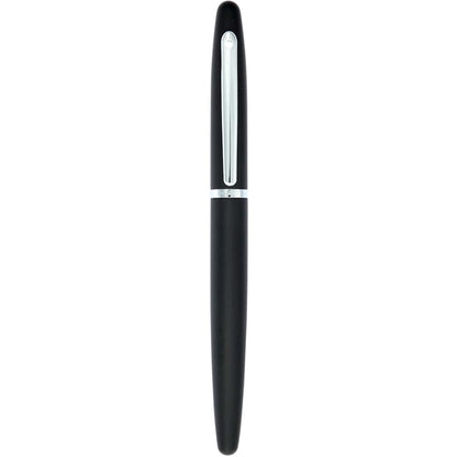 Front View of Black Sheaffer® VFM Matte Black Roller Ball