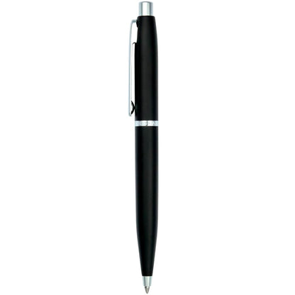 Front View of Black Sheaffer® VFM Matte Black Ballpoint