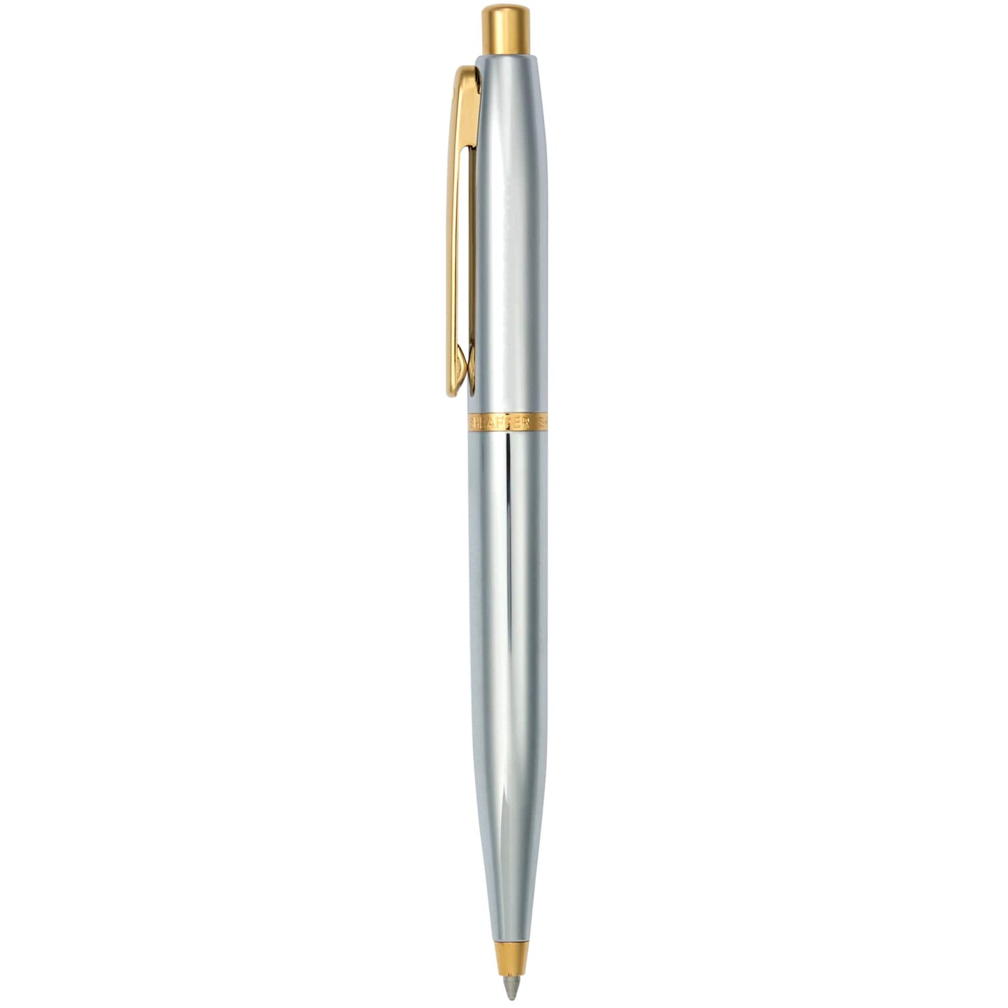 Sheaffer® VFM Polished Chrome with Gold Ballpoint