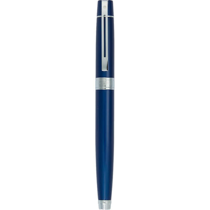 Front View of Black Sheaffer® 300 Glossy Lacquer Roller Ball