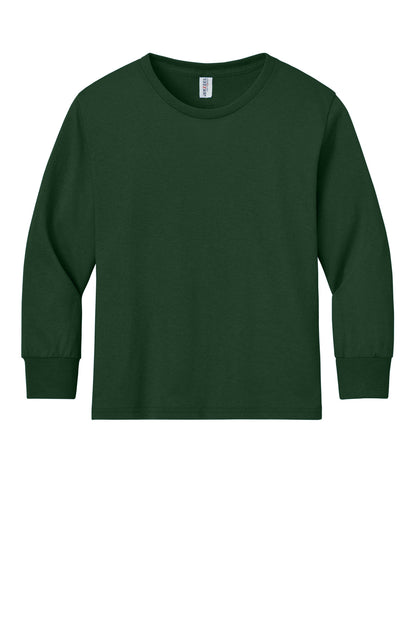 Jerzees Youth Dri-Power 50/50 Cotton/Poly Long Sleeve 29BL