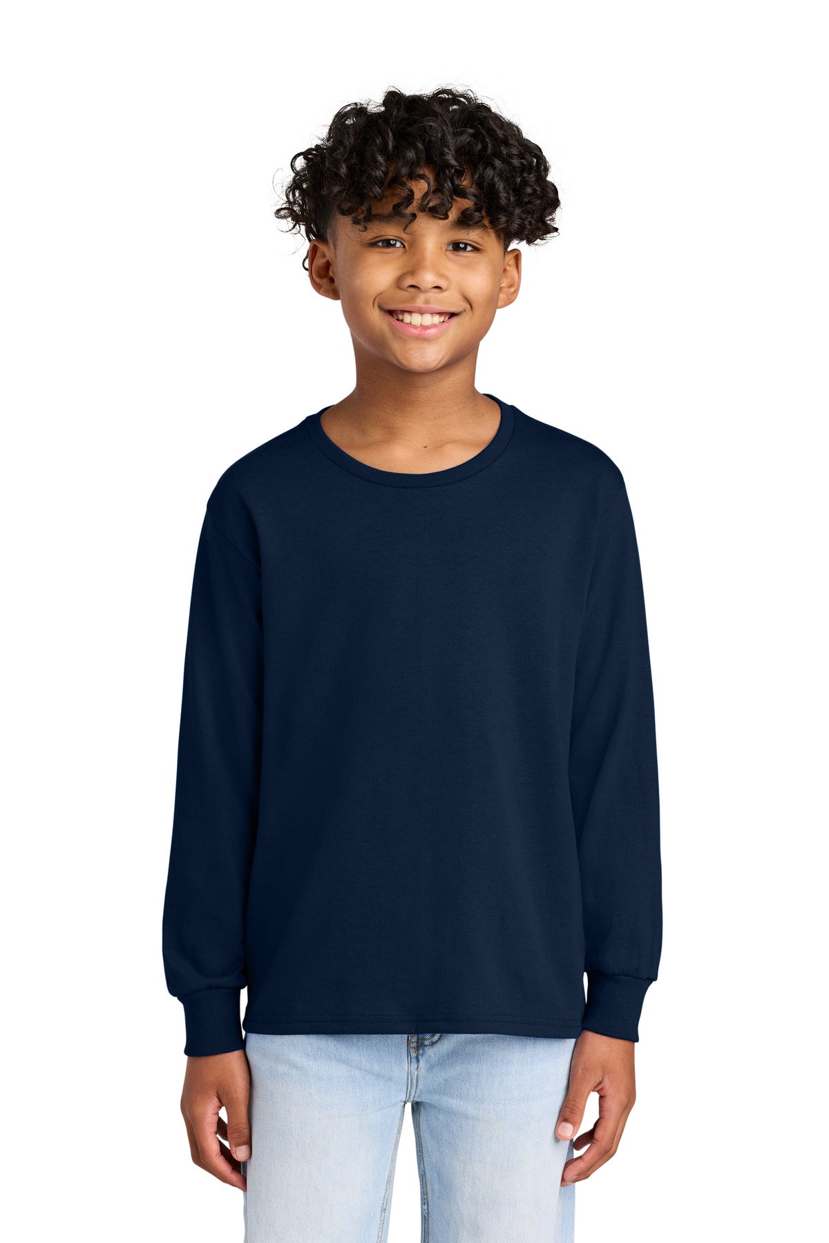 Jerzees Youth Dri-Power 50/50 Cotton/Poly Long Sleeve 29BL