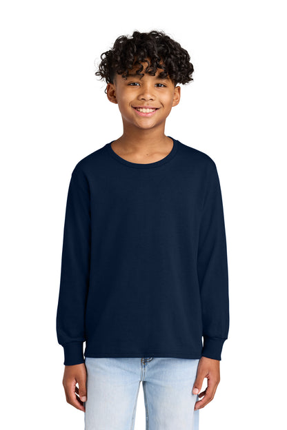 Jerzees Youth Dri-Power 50/50 Cotton/Poly Long Sleeve 29BL