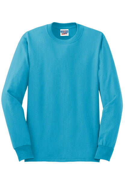 Jerzees - Dri-Power 50/50 Cotton/Poly Long Sleeve T-Shirt. 29LS