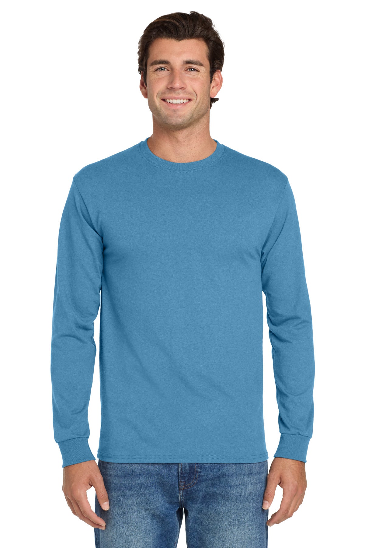 Jerzees - Dri-Power 50/50 Cotton/Poly Long Sleeve T-Shirt. 29LS