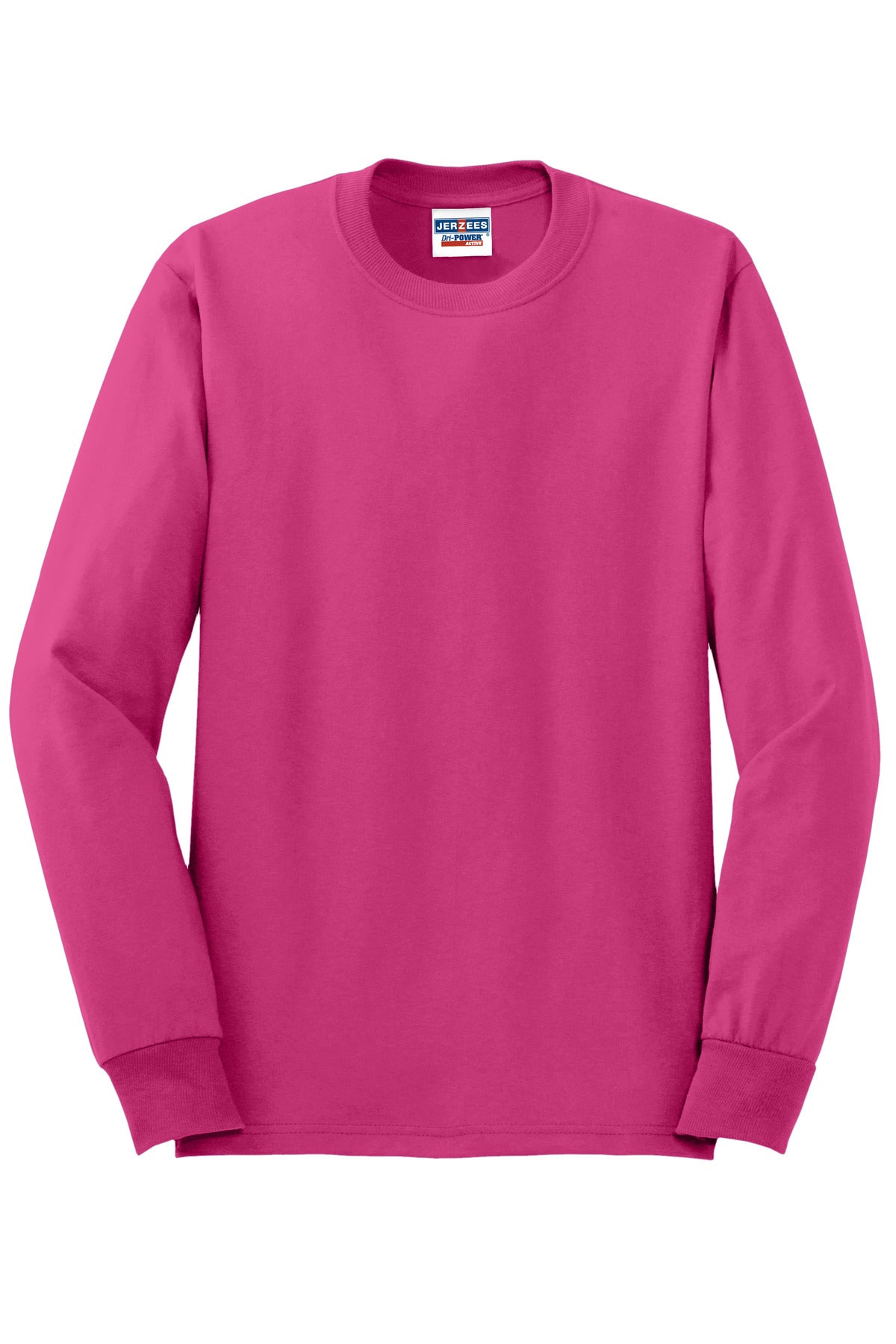 Jerzees - Dri-Power 50/50 Cotton/Poly Long Sleeve T-Shirt. 29LS