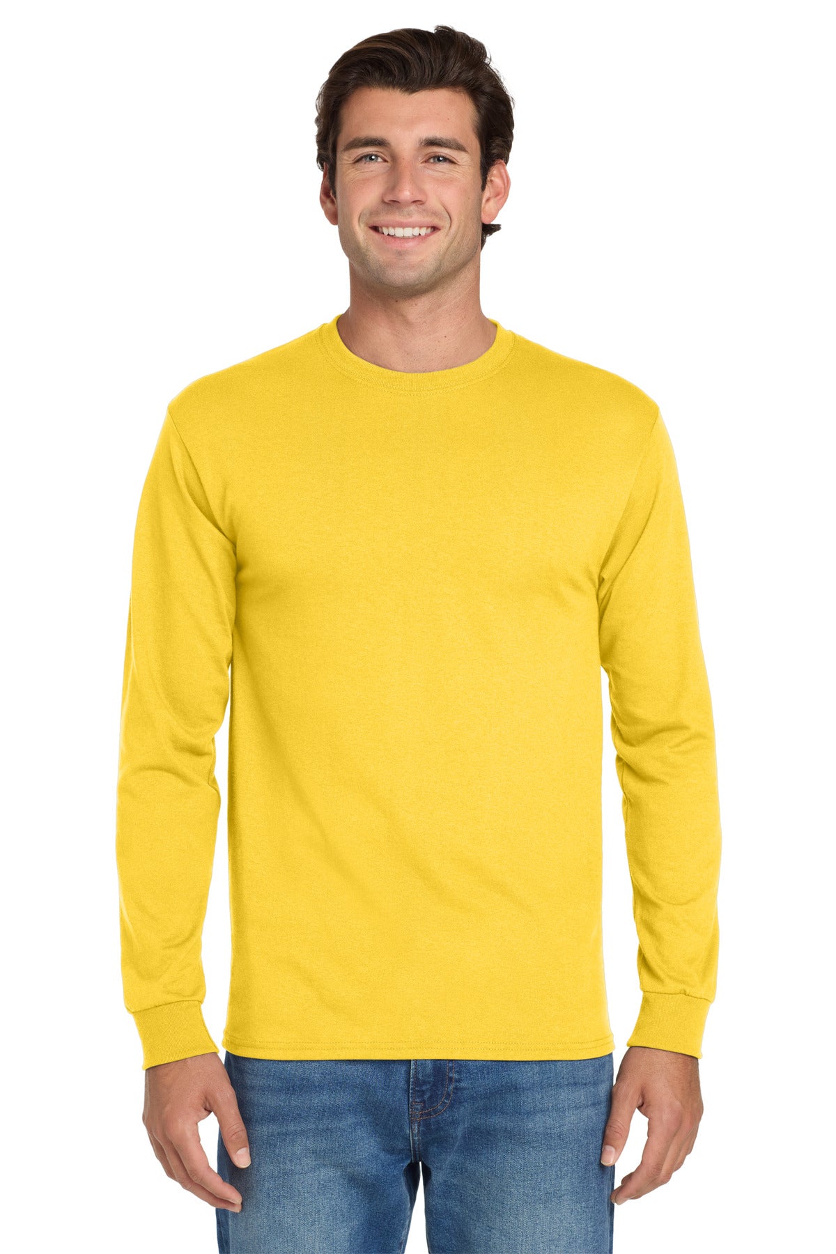 Jerzees - Dri-Power 50/50 Cotton/Poly Long Sleeve T-Shirt. 29LS