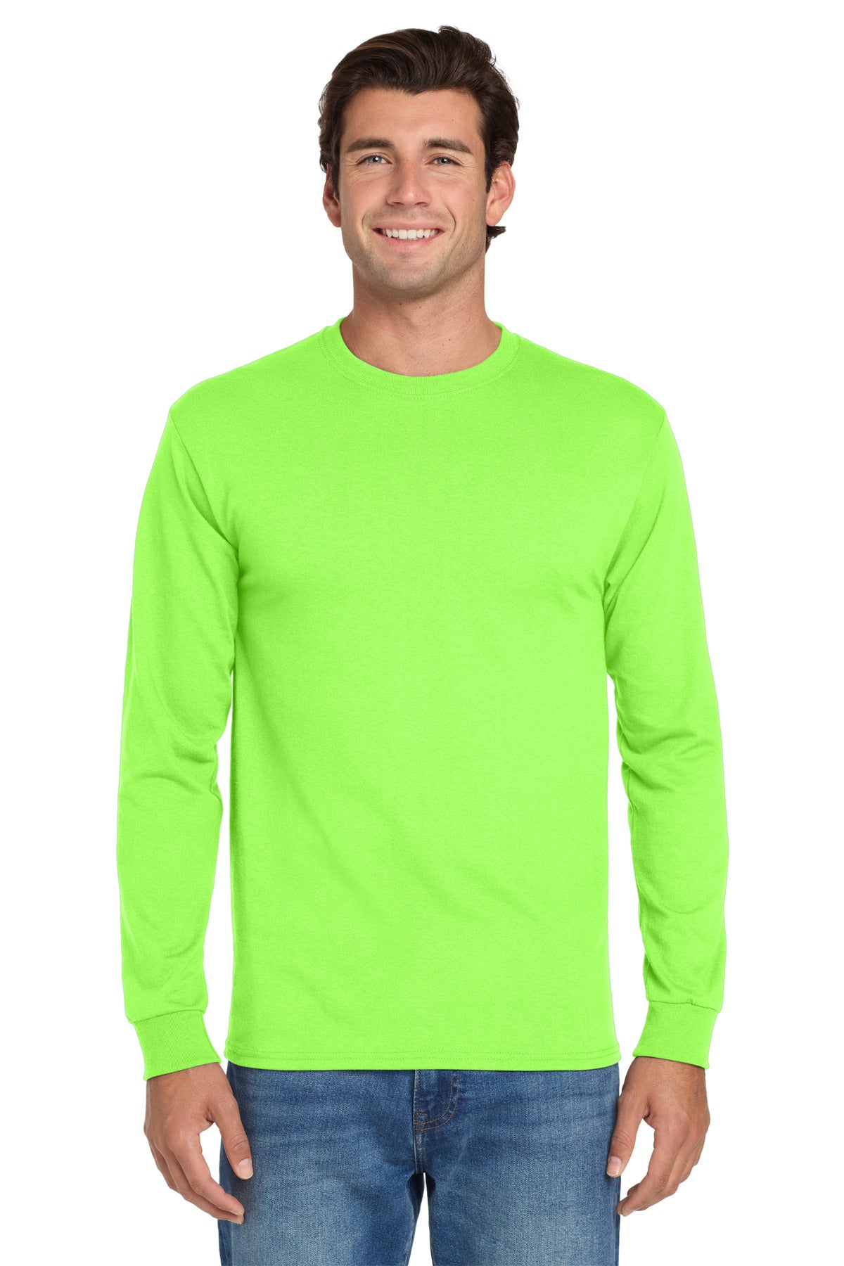 Jerzees - Dri-Power 50/50 Cotton/Poly Long Sleeve T-Shirt. 29LS