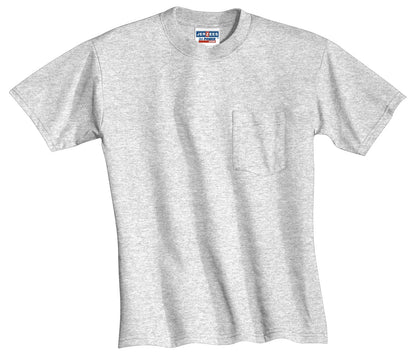 Jerzees - Dri-Power 50/50 Cotton/Poly Pocket T-Shirt. 29MP